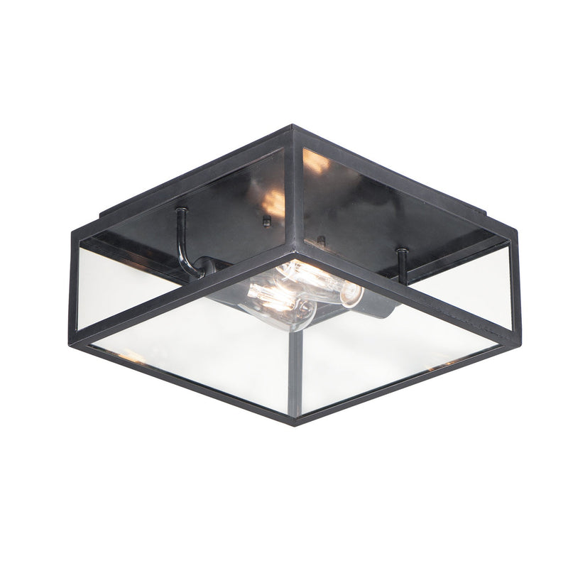 Maxim - 30098CLDBZ - Two Light Outdoor Ceiling Mount - Catalina - Dark Bronze