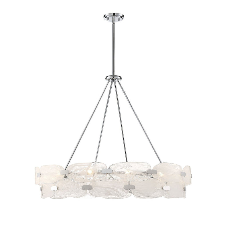 Savoy House - 7-2351-12-11 - 12 Light Pendant - Vasare - Chrome