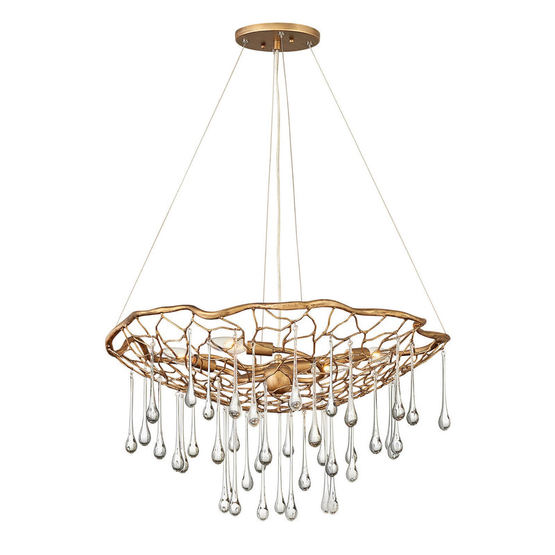 Hinkley - 45304BNG - LED Chandelier - Laguna - Burnished Gold
