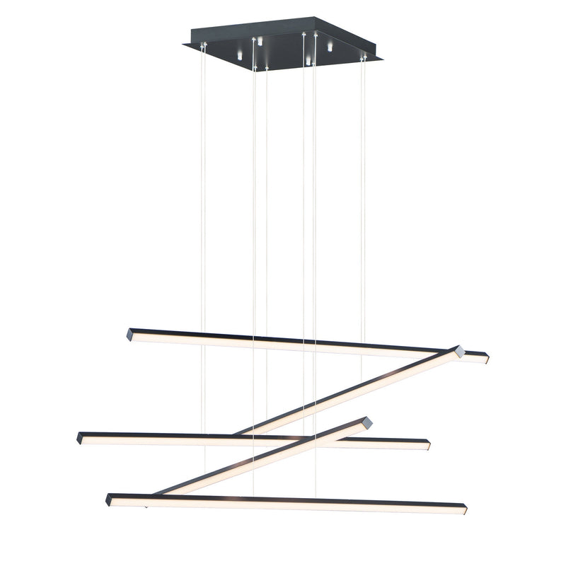 ET2 - E21375-BK - LED Pendant - Hover - Black