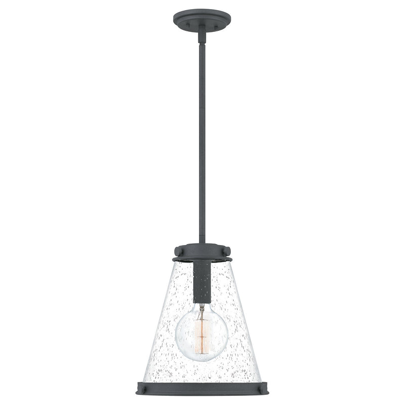 Quoizel - QP5260MB - One Light Mini Pendant - Bristol - Mottled Black