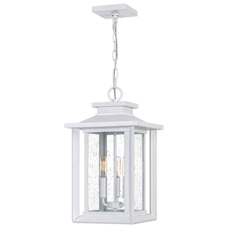 Quoizel - WKF1911W - Three Light Outdoor Hanging Lantern - Wakefield - Matte White