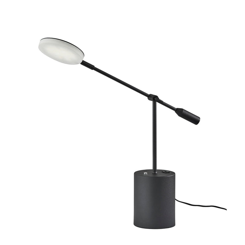 Adesso Home - 2150-01 - LED Desk Lamp - Grover - Black