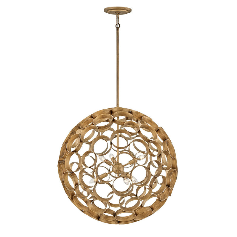 Fredrick Ramond - FR30146BNG - LED Chandelier - Centric - Burnished Gold