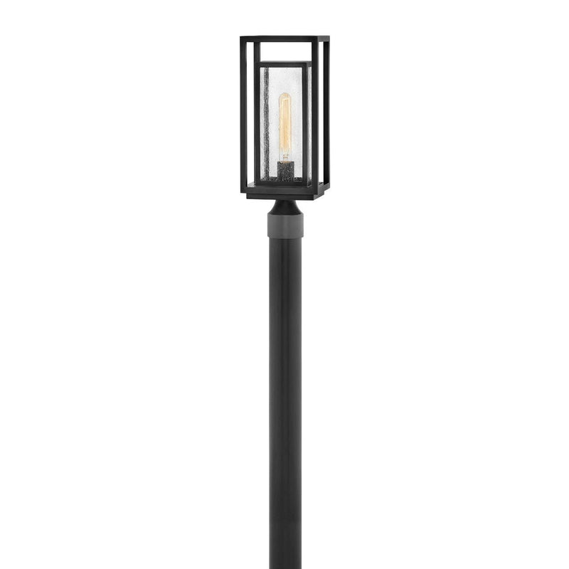 Hinkley - 1001BK-LV - LED Post Top or Pier Mount Lantern - Republic - Black