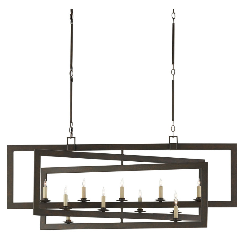 Currey and Company - 9000-0525 - 11 Light Chandelier - Middleton Collection - Bronze Gold