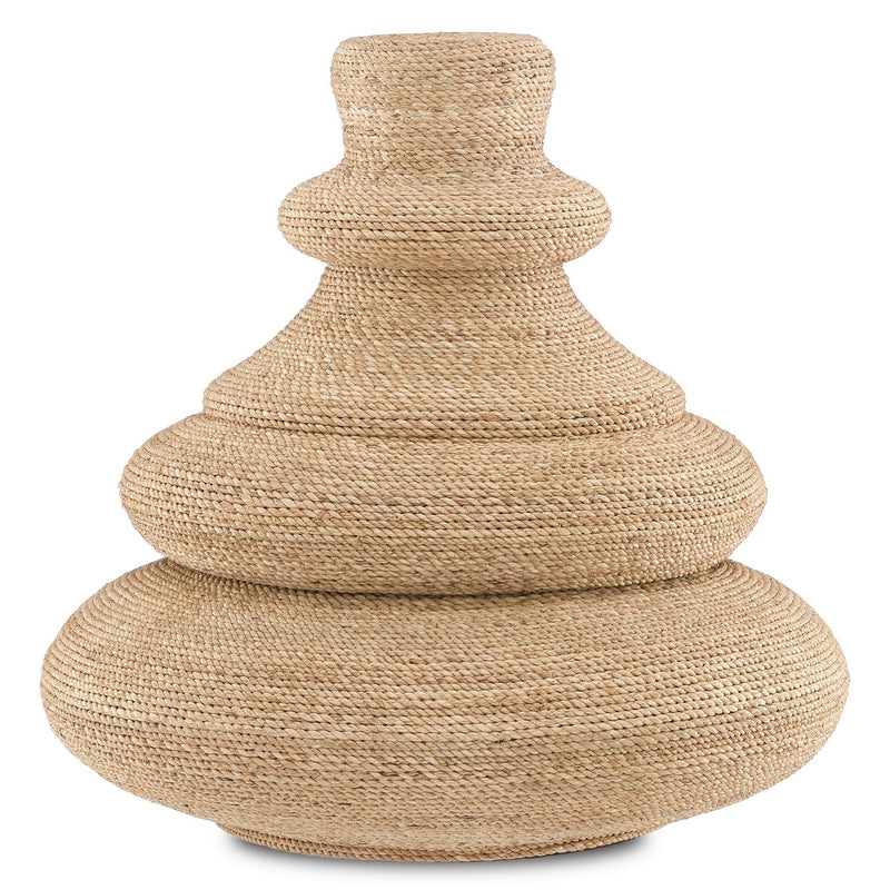 Currey and Company - 1200-0183 - Vessel - Jaru Collection - Natural
