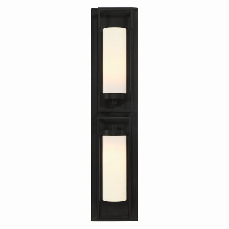 Eurofase - 42732-013 - Two Light Outdoor Wall Sconce - Ren - Black