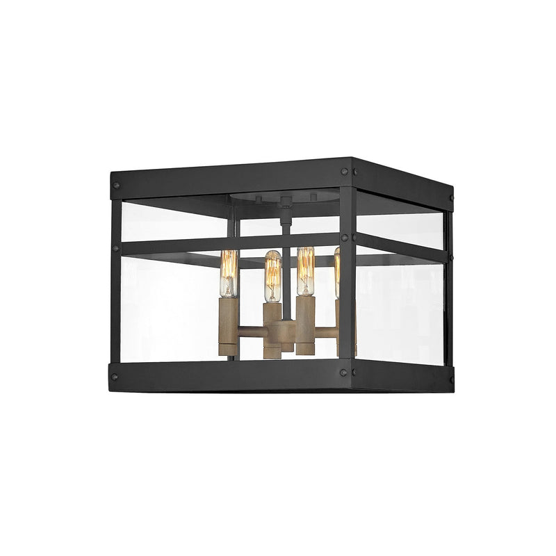 Hinkley - 2803BK - LED Hanging Lantern - Porter - Black