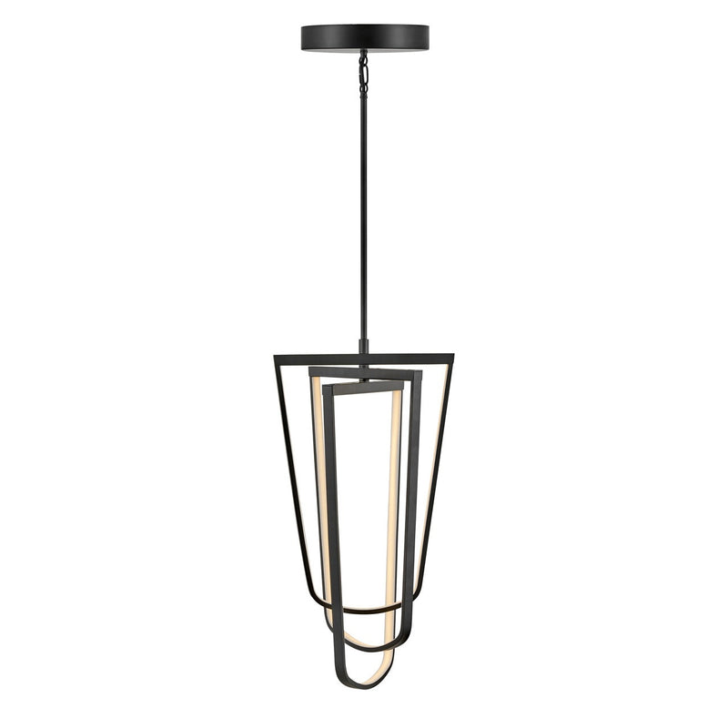 Fredrick Ramond - FR31037BLK - LED Pendant - Onyx - Black