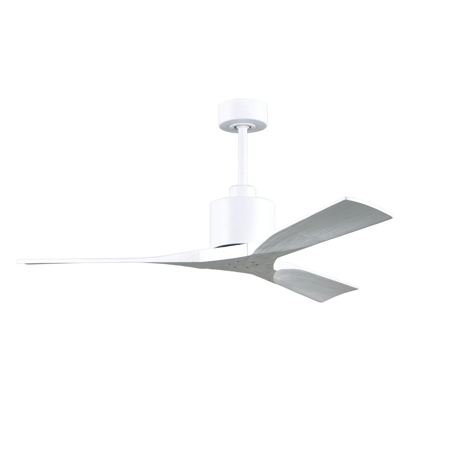 Matthews Fan Company - NK-MWH-MWH-52 - 52"Ceiling Fan - Nan - Matte White