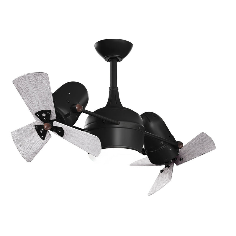 Matthews Fan Company - DGLK-BK-WDBW - 41"Ceiling Fan - Dagny - Matte Black