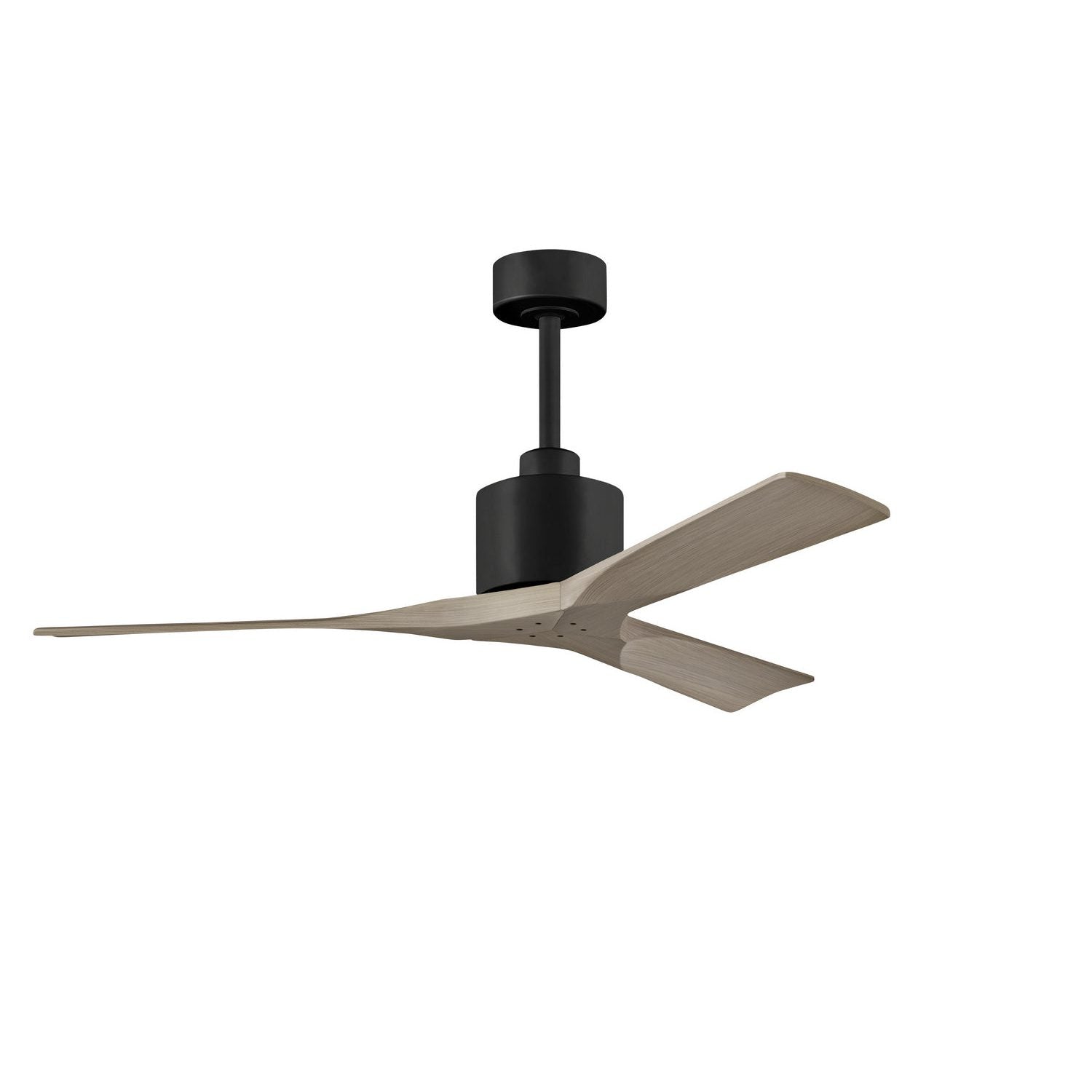 Matthews Fan Company - NK-BK-GA-52 - 52"Ceiling Fan - Nan - Matte Black
