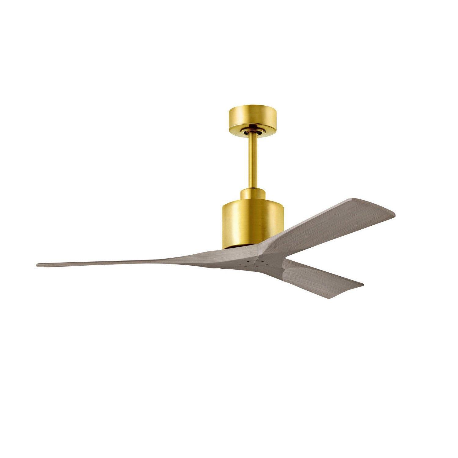 Matthews Fan Company - NK-BRBR-GA-52 - 52"Ceiling Fan - Nan - Brushed Brass