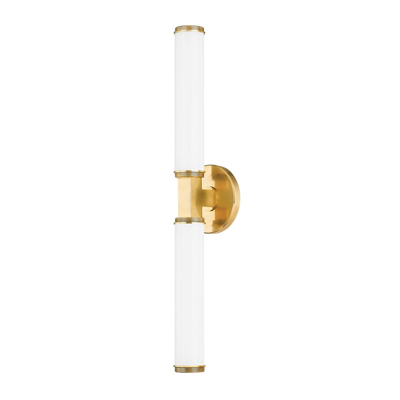 Hudson Valley - 8723-AGB - LED Wall Sconce - Cromwell - Aged Brass