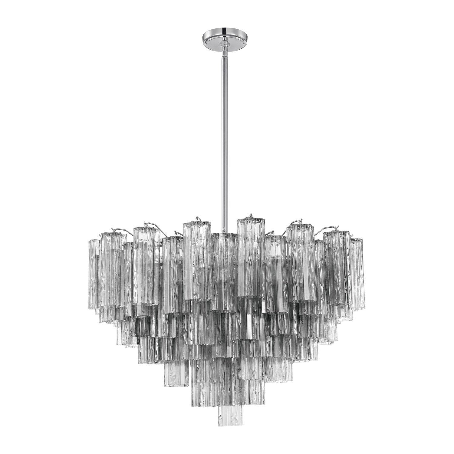 Crystorama - ADD-316-CH-SM - 16 Light Chandelier - Addis - Polished Chrome