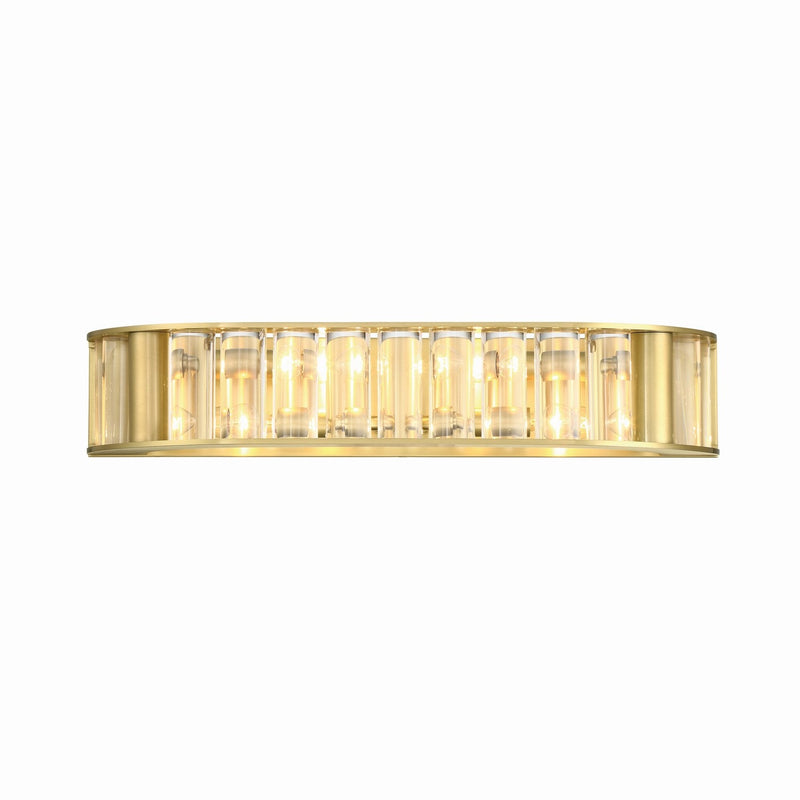 Crystorama - FAR-6005-AG - Four Light Bath - Farris - Aged Brass