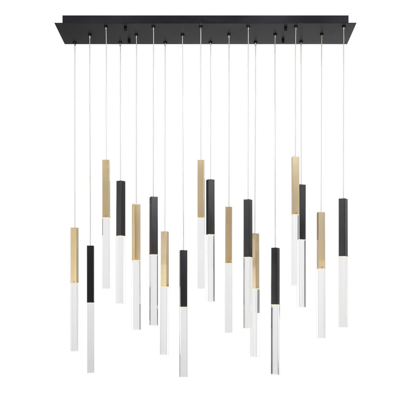 Eurofase - 46771-025 - LED Chandelier - Benicio - Gold-Black