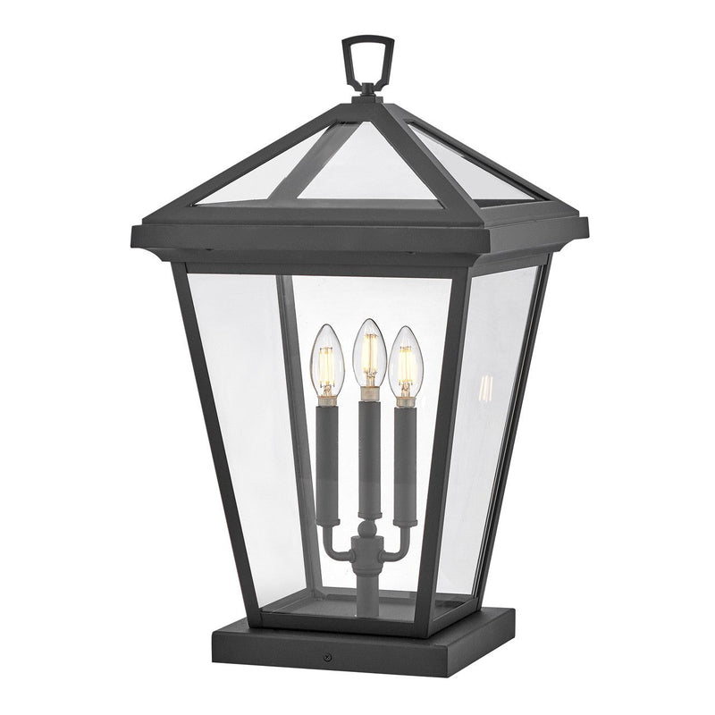 Hinkley - 2557MB - LED Pier Mount Lantern - Alford Place - Museum Black