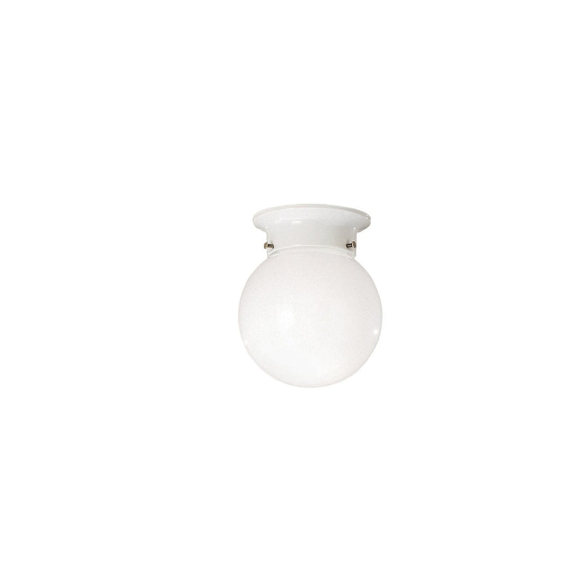 Kichler - 216WH - One Light Flush Mount - Ceiling Space - White