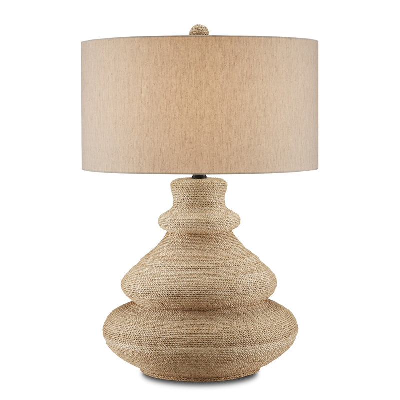 Currey and Company - 6000-0846 - One Light Table Lamp - Jaru Collection - Natural