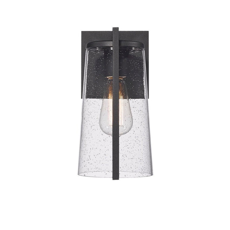 Artcraft - AC8820BK - One Light Outdoor Wall Sconce - Portofino - Black