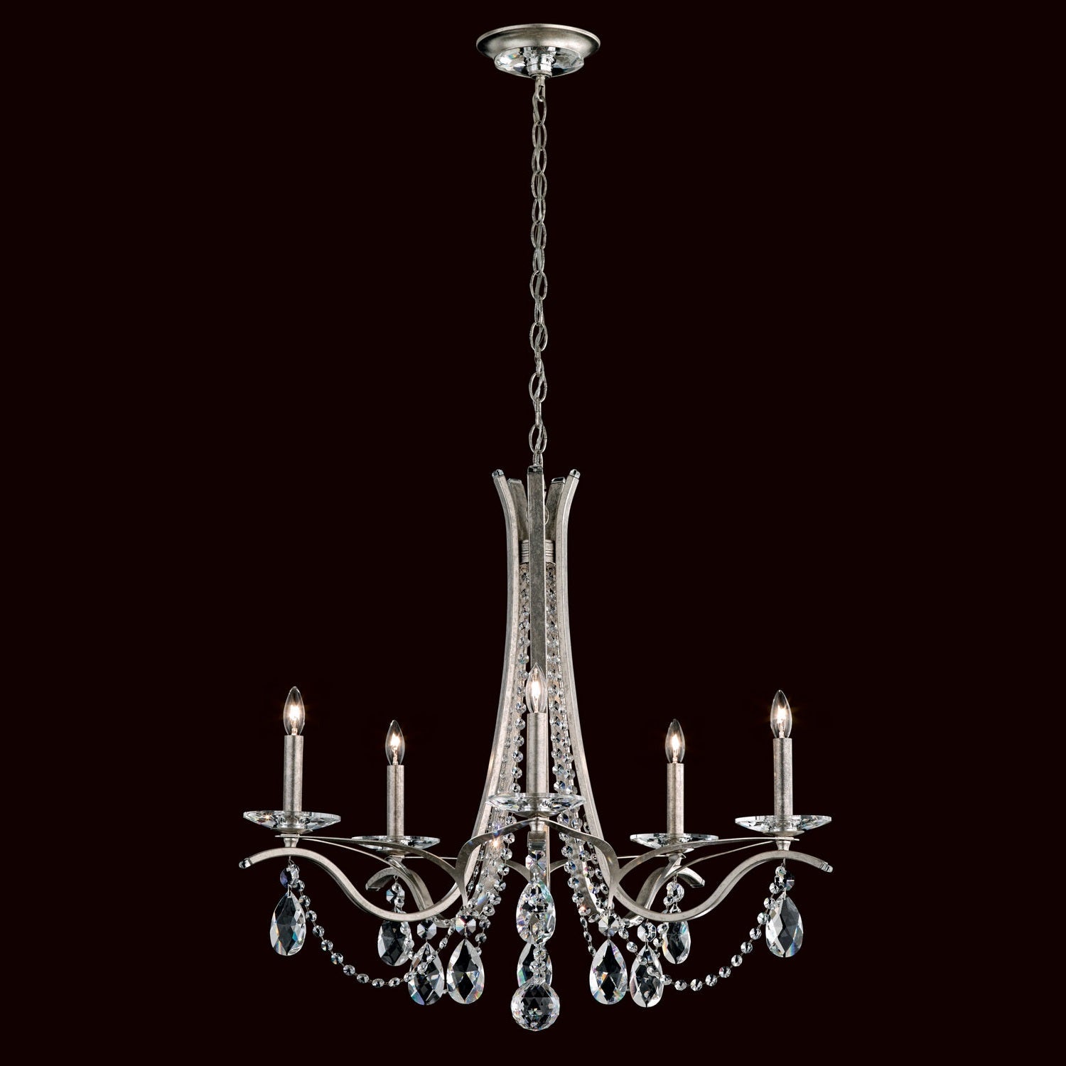 Schonbek - VA8335N-48R - Five Light Chandelier - Vesca - Antique Silver