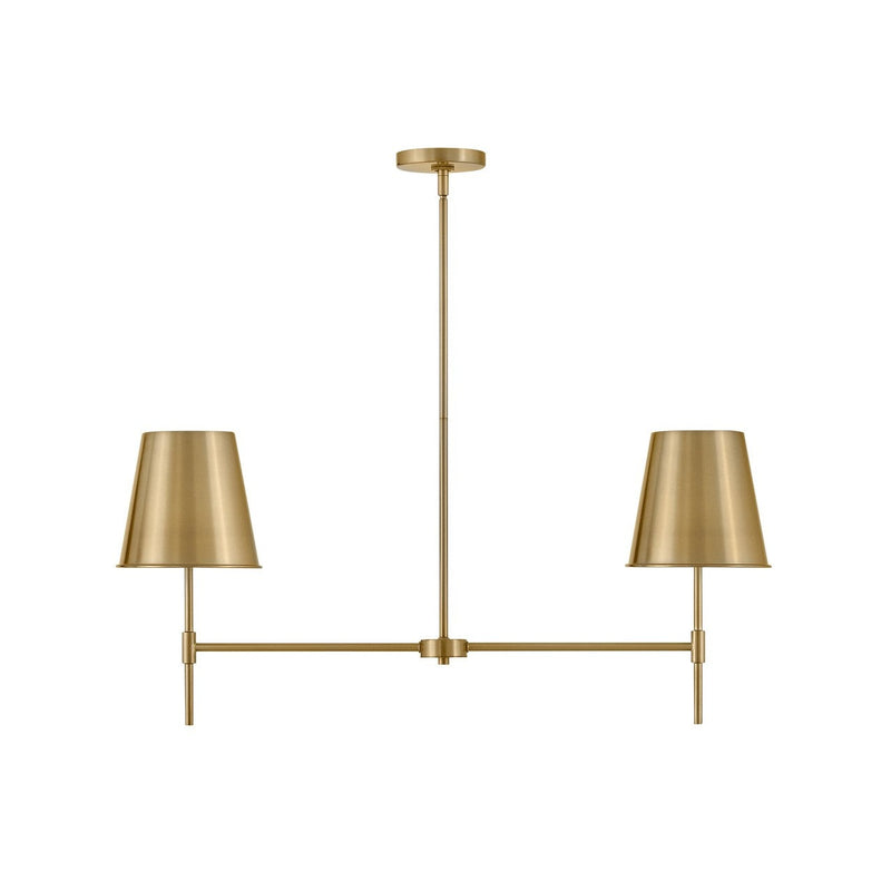 Lark - 83445LCB - LED Linear Chandelier - Blake - Lacquered Brass
