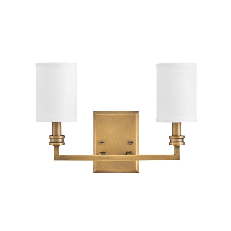 Hinkley - 46412HB - LED Wall Sconce - Moore - Heritage Brass