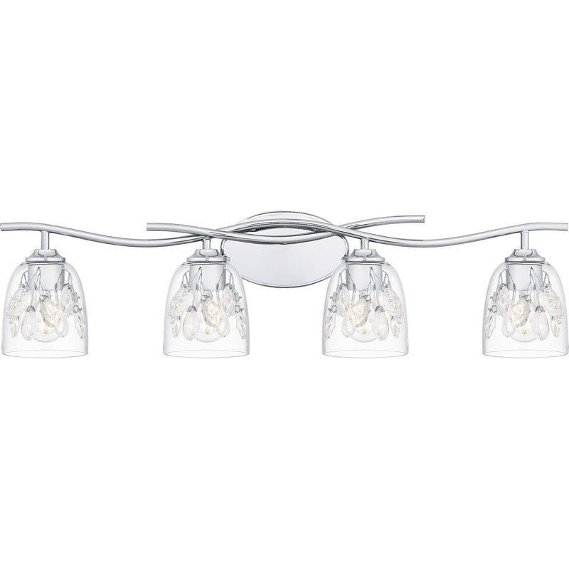 Quoizel - ALE8633C - Four Light Bath - Ansley - Polished Chrome