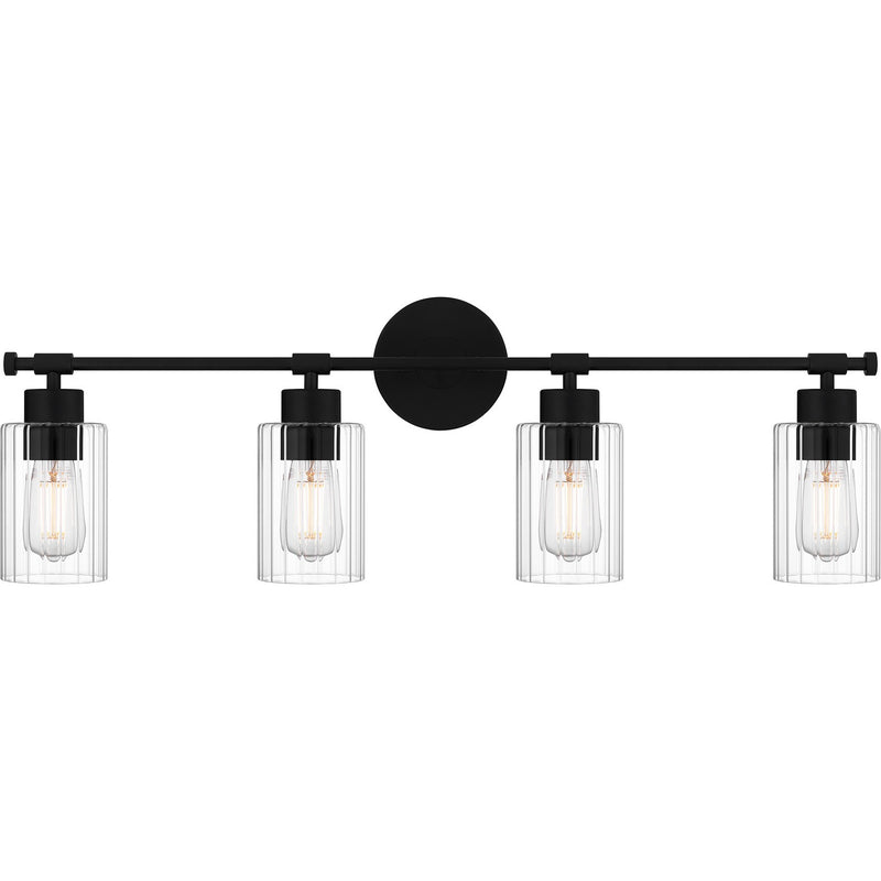 Quoizel - CAP8632MBK - Four Light Bath - Caputo - Matte Black