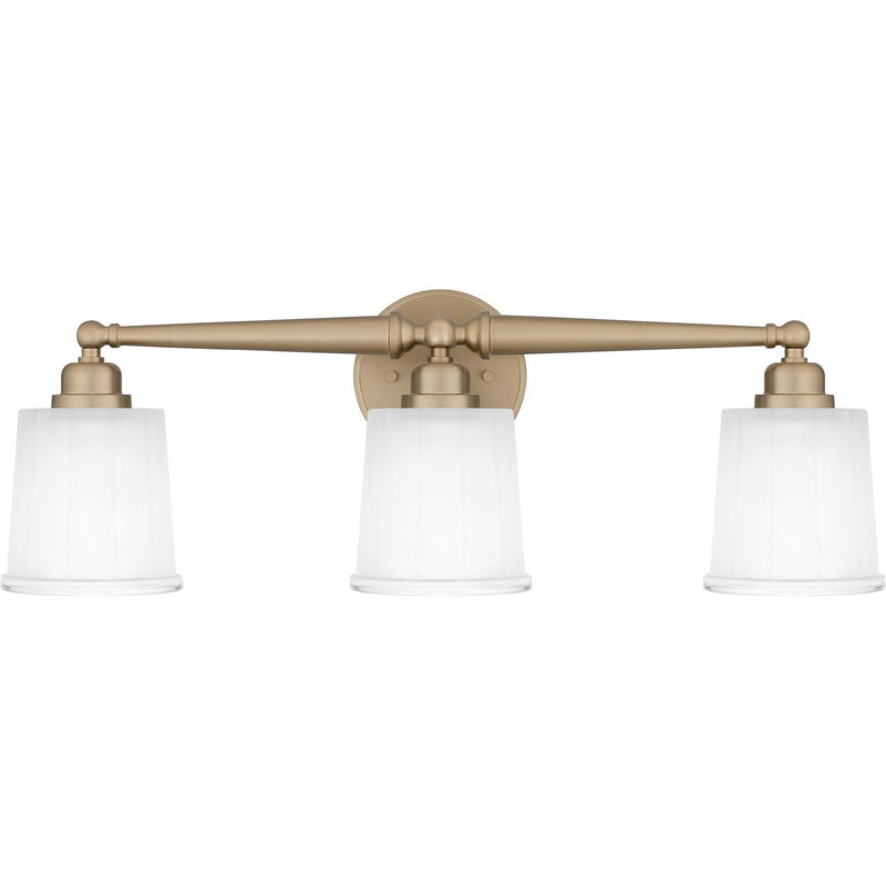 Quoizel - CEC8624BGD - Three Light Bath - Cecilia - Bronze Gold