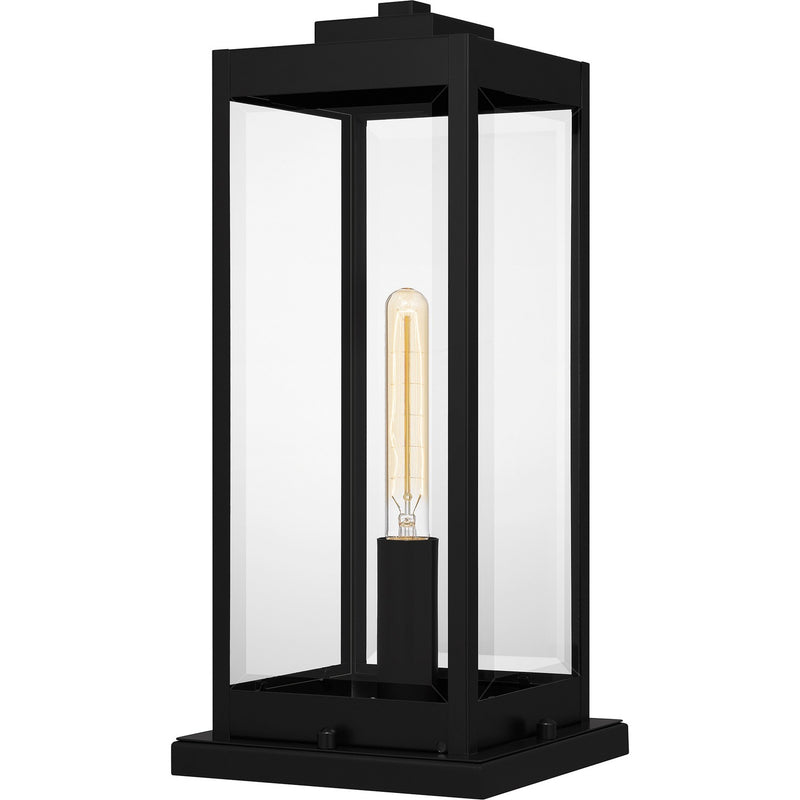 Quoizel - WVR9107EK - One Light Outdoor Pier Base - Westover - Earth Black