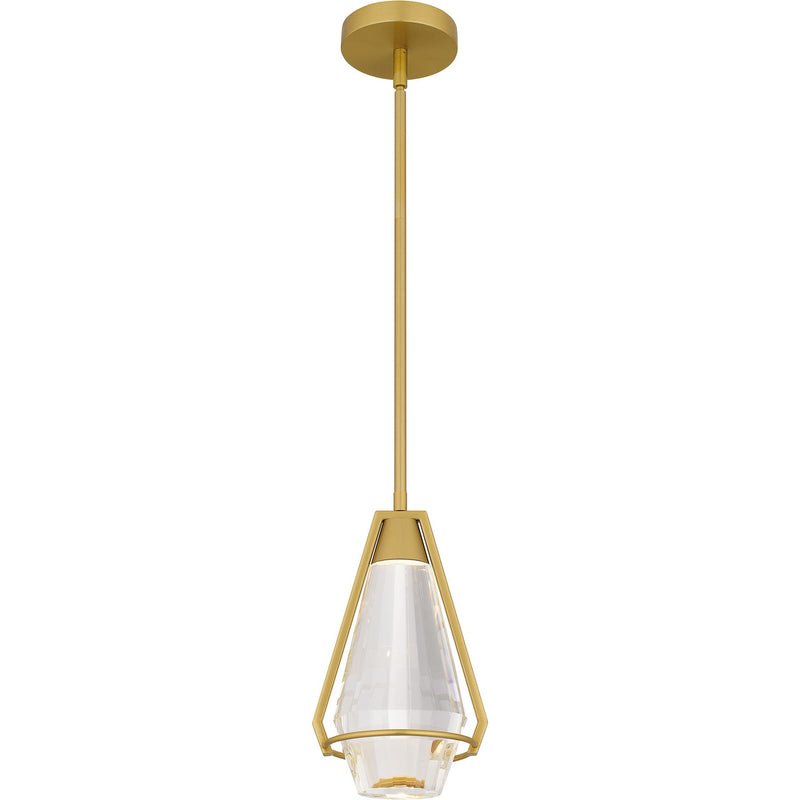 Quoizel - PCLUA1507BRG - LED Mini Pendant - Luca - Brushed Gold