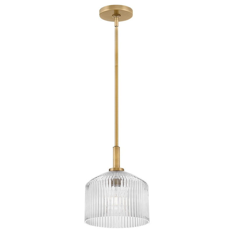 Lark - 83727LCB - LED Pendant - Lisette - Lacquered Brass