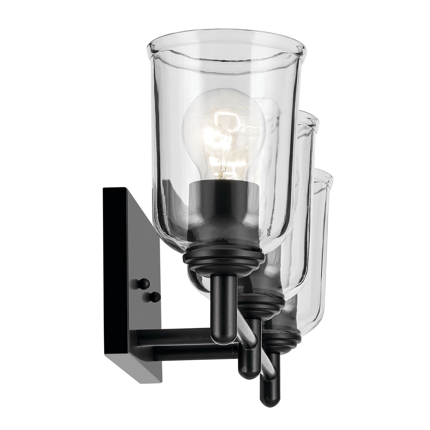 Kichler - 45574BKCLR - Three Light Bath - Shailene - Black