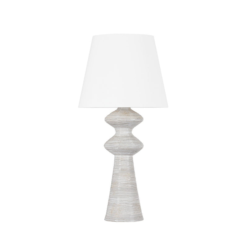 Hudson Valley - L5537-AGB/CNB - One Light Table Lamp - Steinway - Aged Brass/Ceramic Snowbank