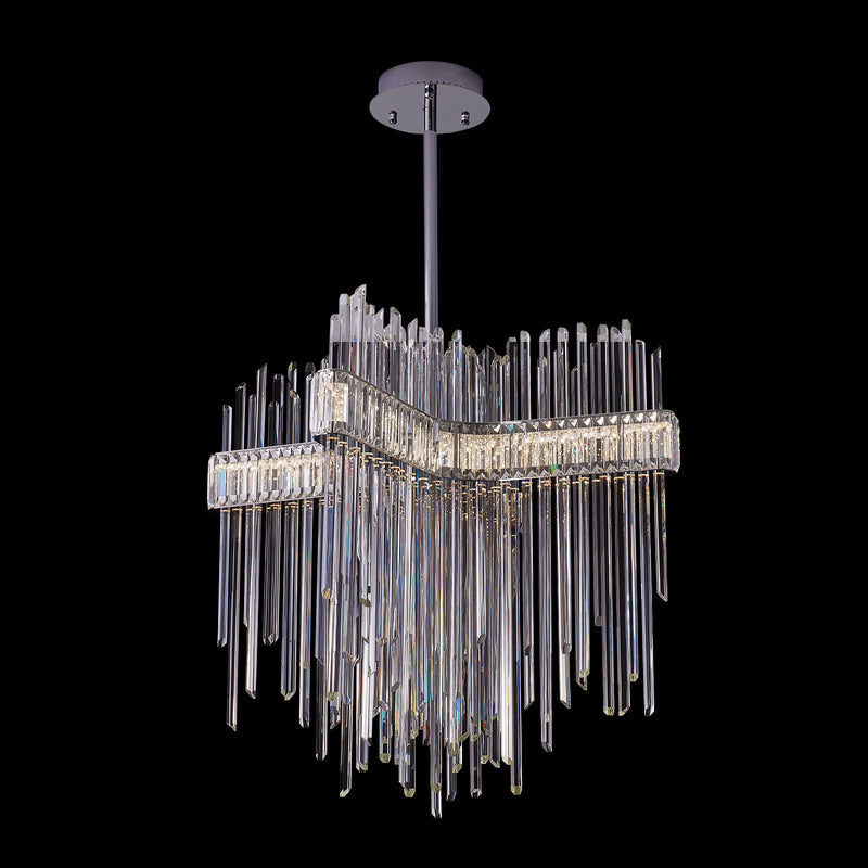 Allegri - 040257-010-FR001 - LED Pendant - Piovere - Polished Chrome