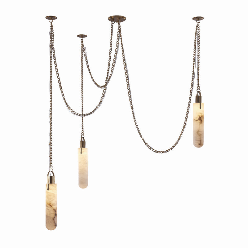 Kalco - 519273WB - LED Pendant - Flint - Winter Brass