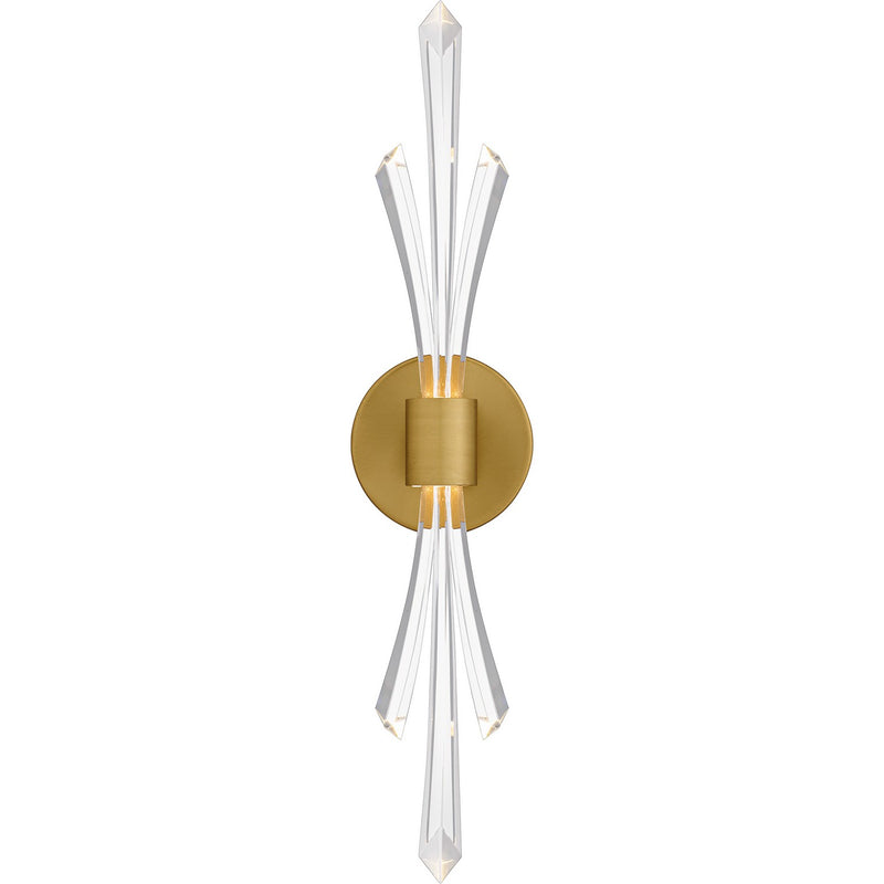 Quoizel - CCY8805BRG - LED Wall Sconce - Cecily - Brushed Gold