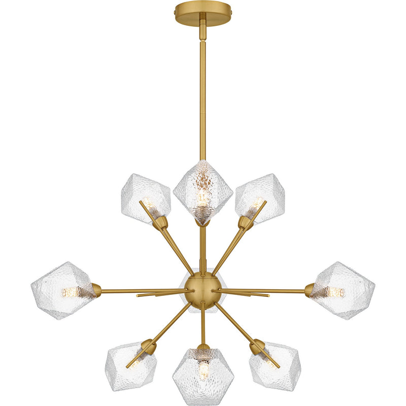 Quoizel - PCSVD5034BRG - Nine Light Chandelier - Salvador - Brushed Gold