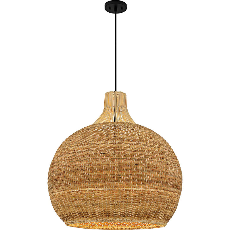 Quoizel - QP6796MBK - Four Light Pendant - Quoizel Pendant - Matte Black