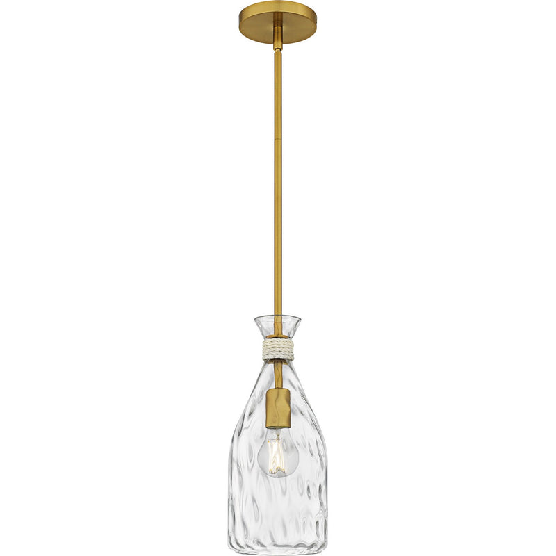 Quoizel - QPP6782BRG - One Light Mini Pendant - Quoizel Piccolo Pendant - Brushed Gold