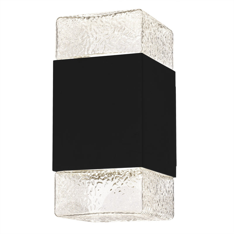 Quoizel - SAX8305MBK - LED Outdoor Wall Lantern - Saxton - Matte Black