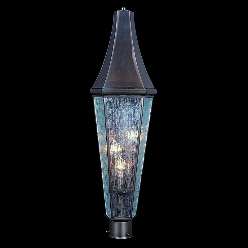 Framburg - 8926 SBR - Three Light Exterior Post Mount - Le Havre - Siena Bronze