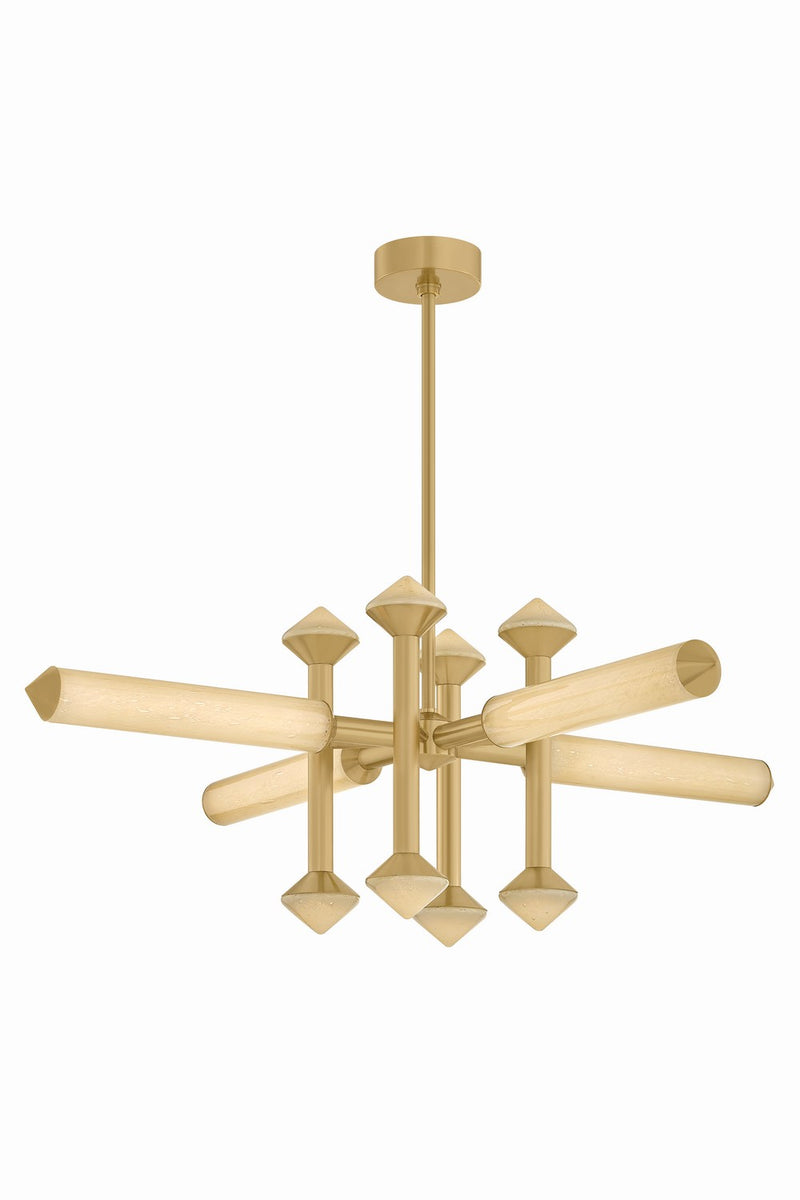 Corbett Lighting - 565-48-VB - LED Chandelier - Hydra - Vintage Brass