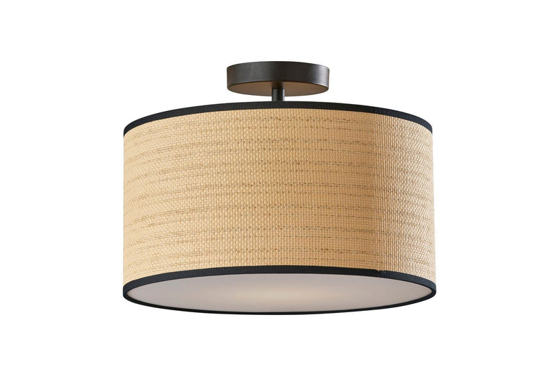 Adesso Home - 4009-01 - Flush Mount - Harvest - Black