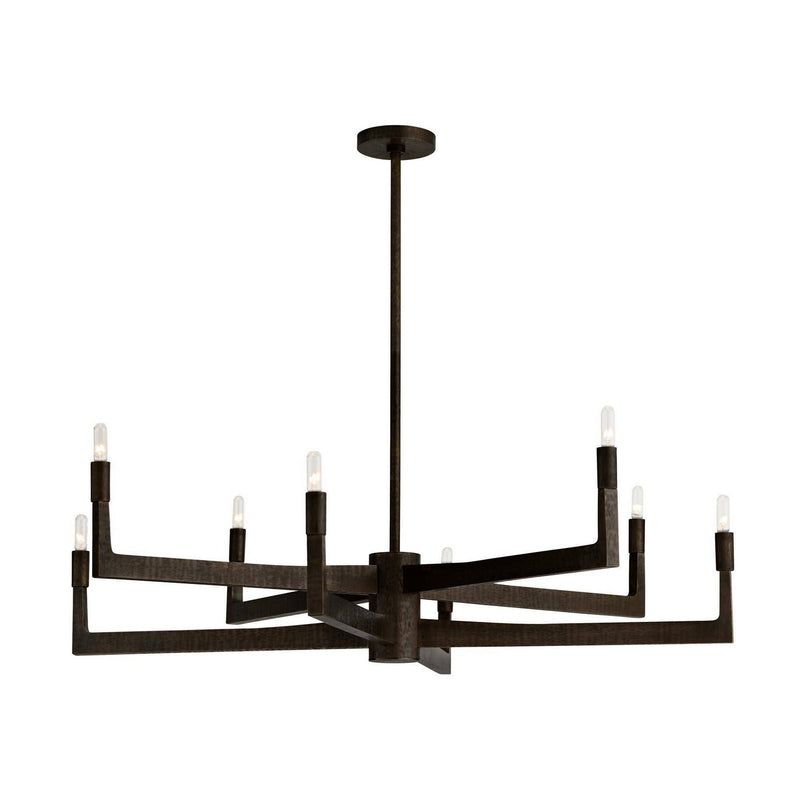 Arteriors - DLC46 - Eight Light Chandelier - Griff - English Bronze/English Bronze