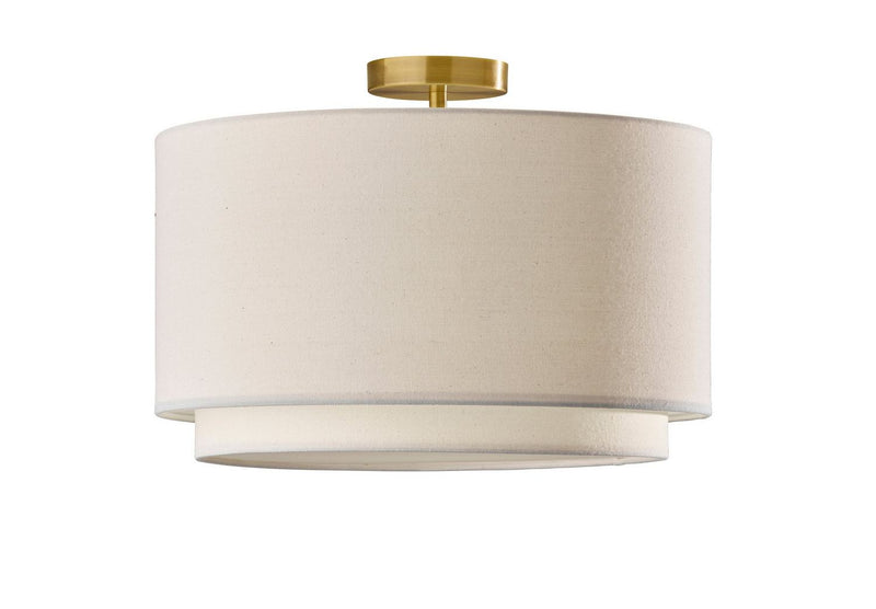 Adesso Home - 5303-21 - Flush Mount - Finley - Antique Brass