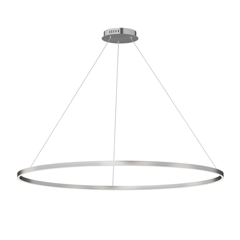 ET2 - E52735-AL - LED Pendant - Groove WiZ - Brushed Aluminum